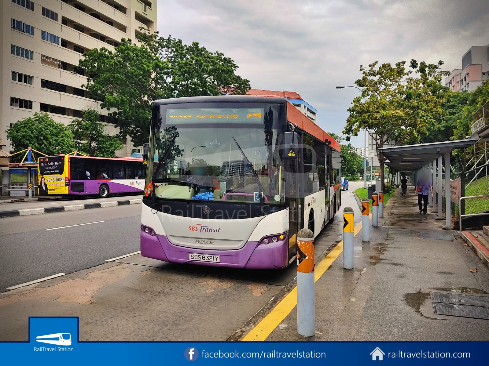 SBS Transit Bus 29 from Tampines East MRT Station to Changi Chapel and